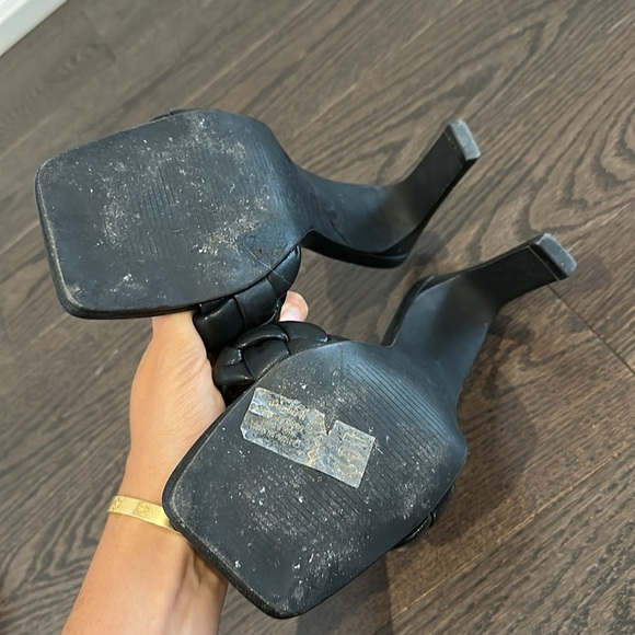 Ardene black kitten mule size 7 - Picture 3 of 4